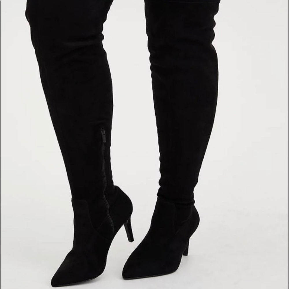 TORRID Over the knee Suede boot